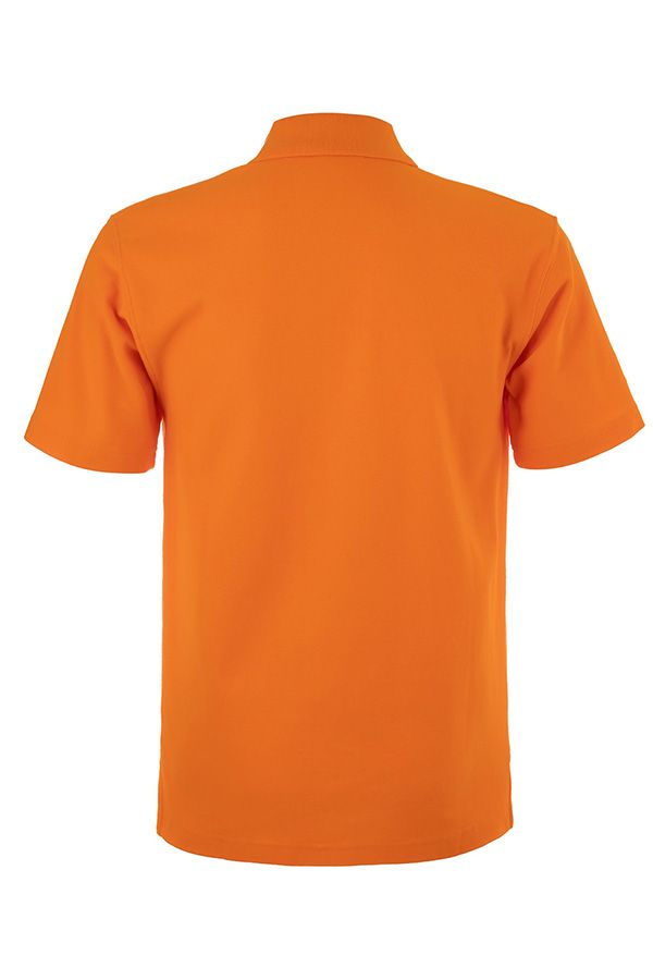 Рубашка-поло оранжевая 