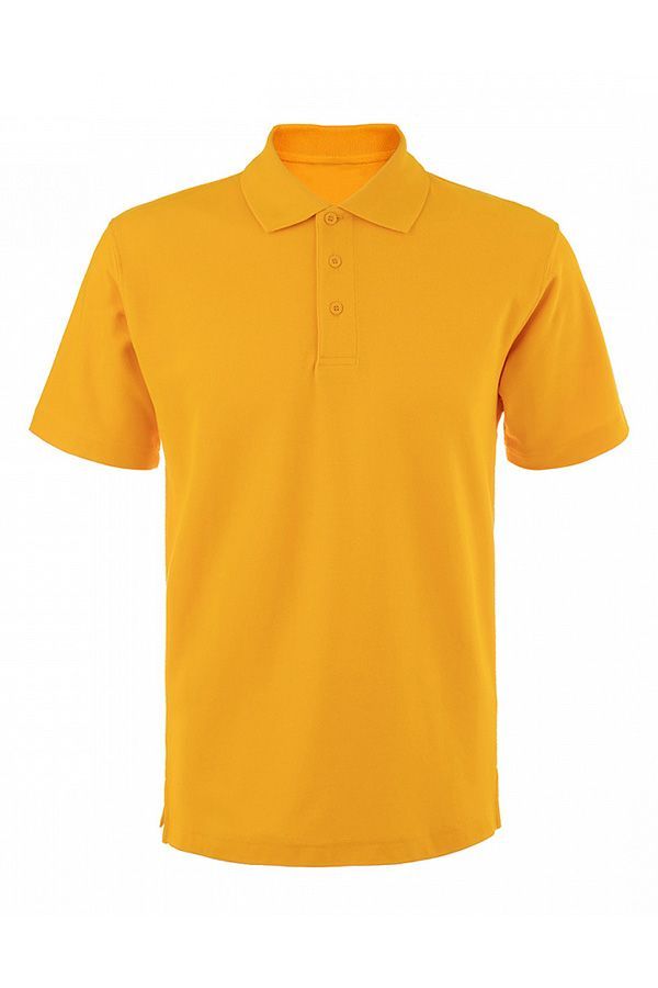 Рубашка-поло желтая
