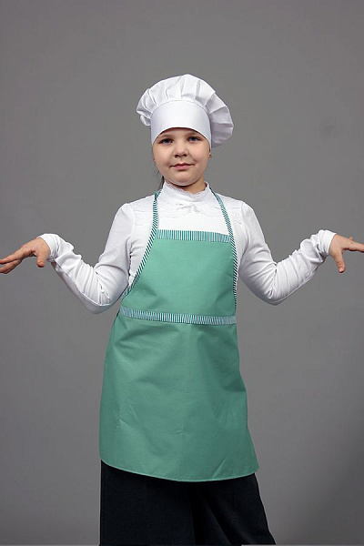 Фартук детский салатовый