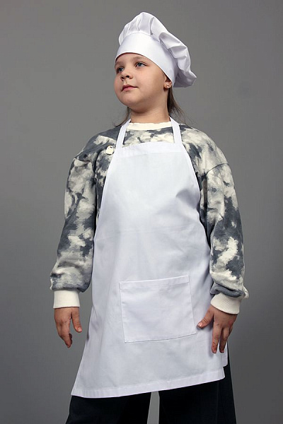Фартук детский белый
